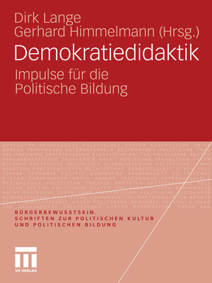 cover image of Demokratiedidaktik